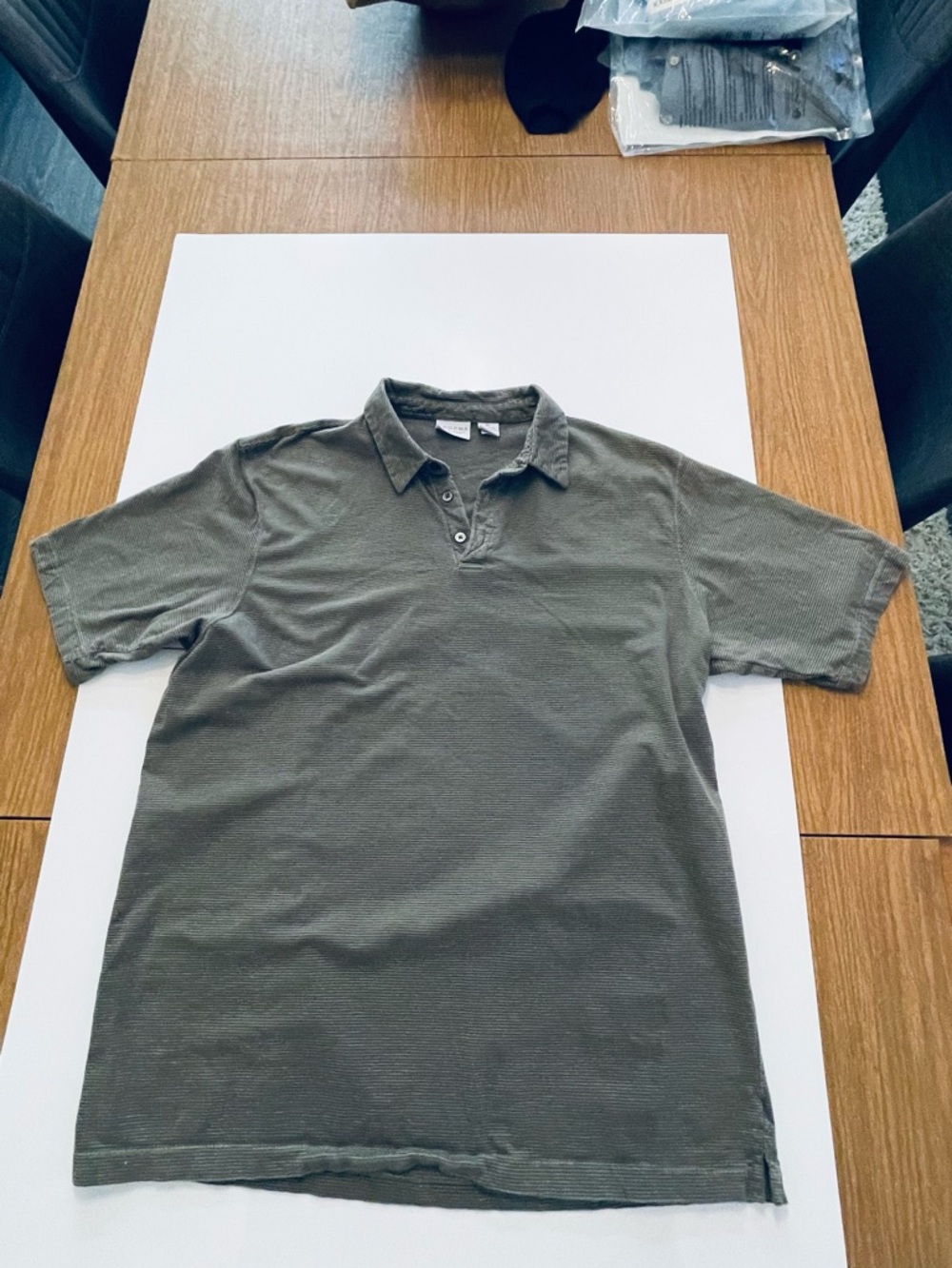 Sonoma Olive Green Short-Sleeve Polo